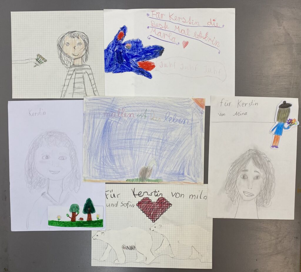 Kinderbilder für Kerstin Gabriel – Kunsthaus Schenefeld