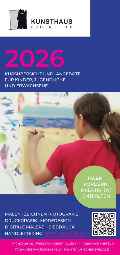 KUNSTHAUS SCHENEFELD | FERIENATELIER FÜR KINDER